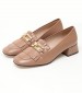 Women Pumps & Peeptoes Low 2344.30206 Taupe Leather Mortoglou