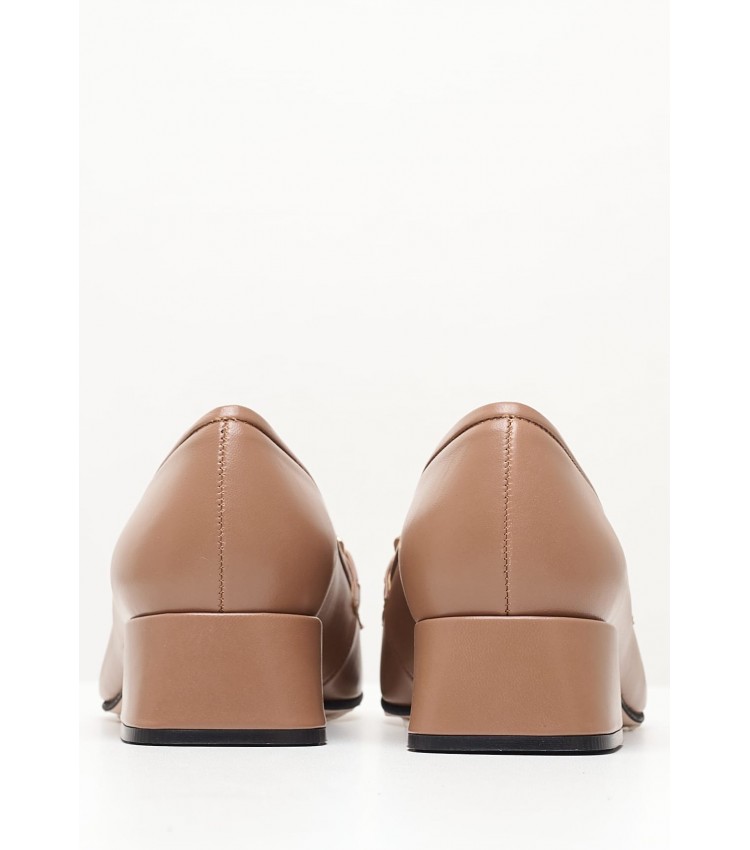 Women Pumps & Peeptoes Low 2344.30206 Taupe Leather Mortoglou