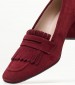 Women Pumps & Peeptoes Low 2344.51613 Bordo Buckskin Mortoglou