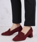 Women Pumps & Peeptoes Low 2344.51613 Bordo Buckskin Mortoglou