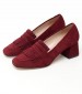 Women Pumps & Peeptoes Low 2344.51613 Bordo Buckskin Mortoglou