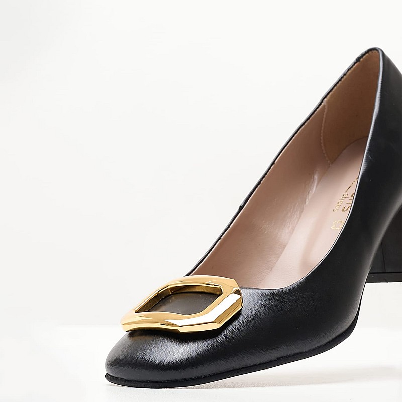Women Pumps & Peeptoes Low 2344.51618 Black Leather Mortoglou