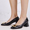 Women Pumps & Peeptoes Low 2344.51618 Black Leather Mortoglou