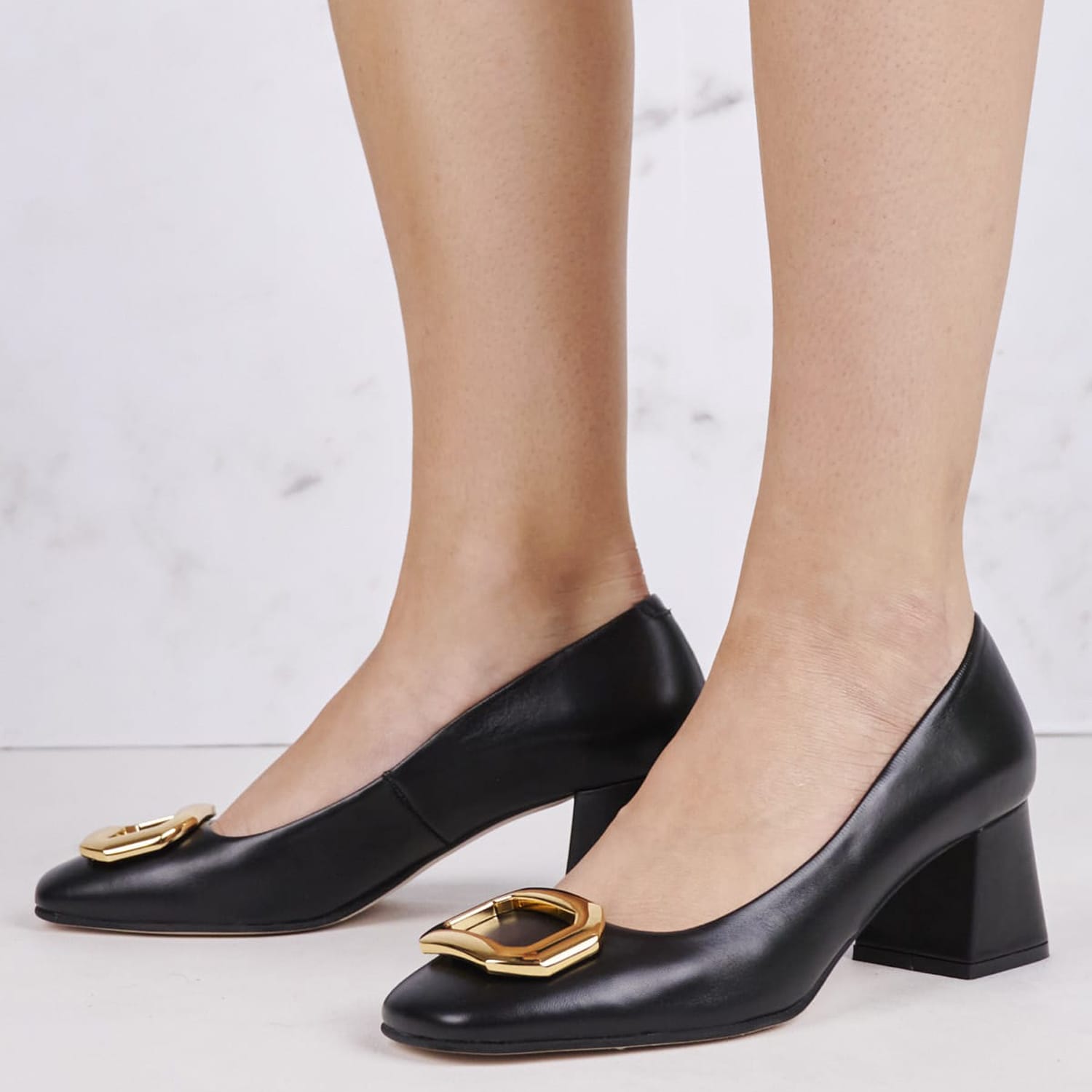 Women Pumps & Peeptoes Low 2344.51618 Black Leather Mortoglou