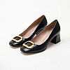 Women Pumps & Peeptoes Low 2344.51618 Black Leather Mortoglou