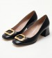 Women Pumps & Peeptoes Low 2344.51618 Black Leather Mortoglou