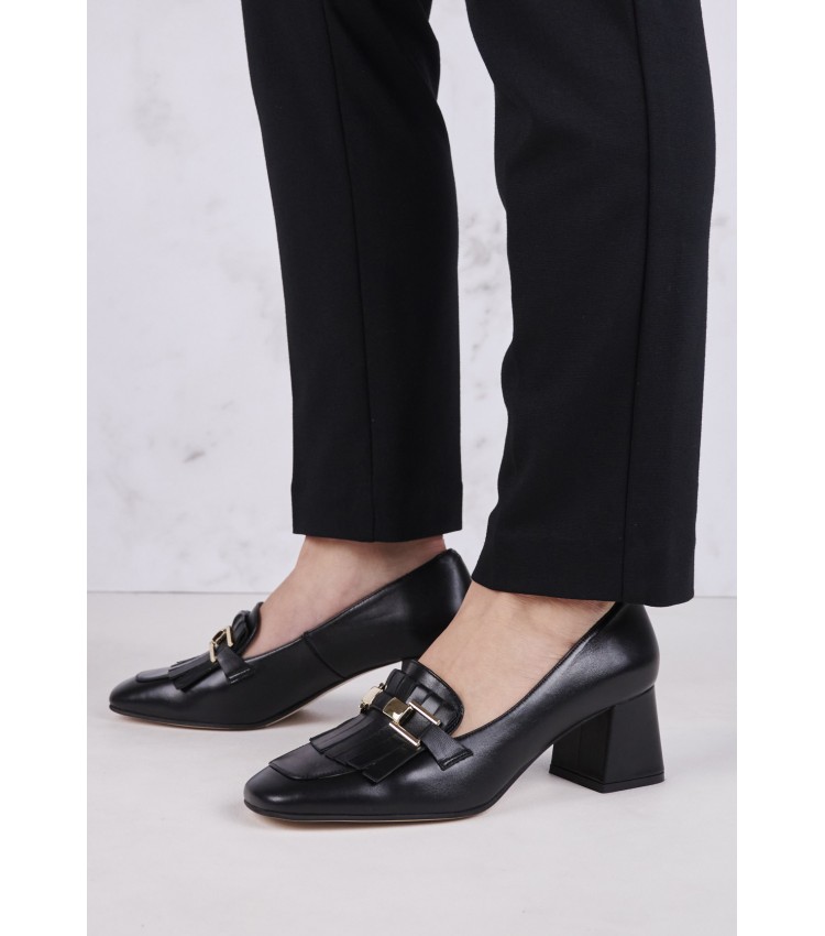 Women Pumps & Peeptoes High 2344.51906 Black Leather Mortoglou