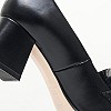 Women Moccasins 2344.51906 Black Leather Mortoglou Women Moccasins 2344.51906 Black Leather Mortoglou
