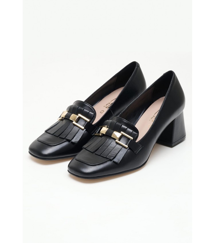 Women Pumps & Peeptoes High 2344.51906 Black Leather Mortoglou