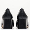 Women Moccasins 2344.51906 Black Leather Mortoglou Women Moccasins 2344.51906 Black Leather Mortoglou