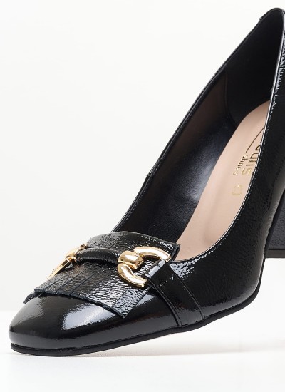 Γυναικείες Γόβες & Peeptoes Ψηλές 2244.100108 Άσπρο Δέρμα Mortoglou