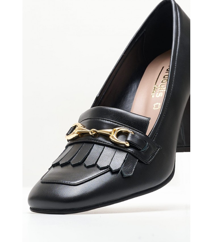 Women Pumps & Peeptoes Low 2345.74505 Black Leather Mortoglou