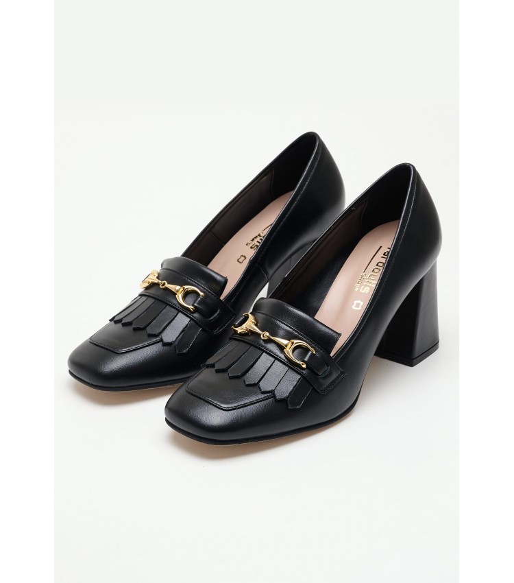 Women Pumps & Peeptoes Low 2345.74505 Black Leather Mortoglou