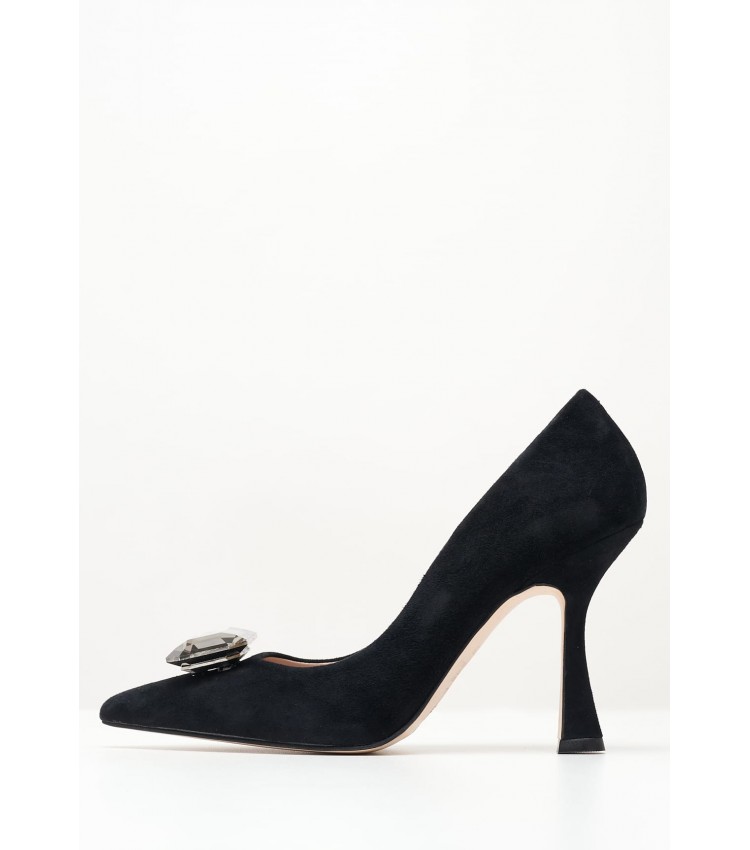 Women Pumps & Peeptoes Low 2345.93323 Black Buckskin Mortoglou