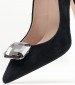 Women Pumps & Peeptoes Low 2345.93323 Black Buckskin Mortoglou