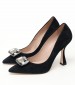 Women Pumps & Peeptoes Low 2345.93323 Black Buckskin Mortoglou