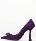 Women Pumps & Peeptoes Low 2345.93323 Purple Buckskin Mortoglou