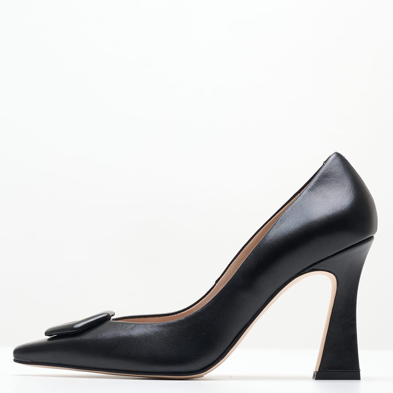 Γυναικείες Γόβες & Peeptoes Ψηλές 2345.93506 Μαύρο Δέρμα Mortoglou