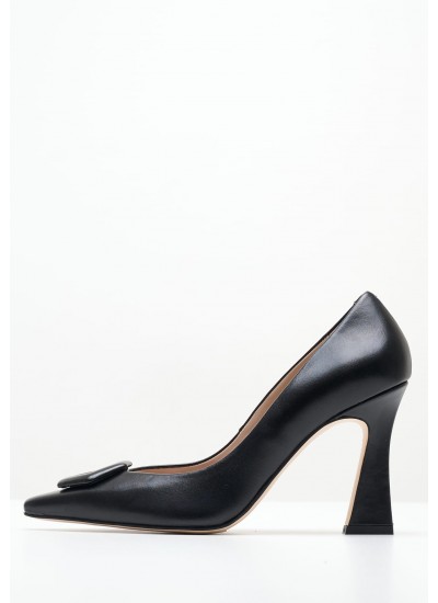 Women Pumps & Peeptoes High 2345.93506 Black Leather Mortoglou