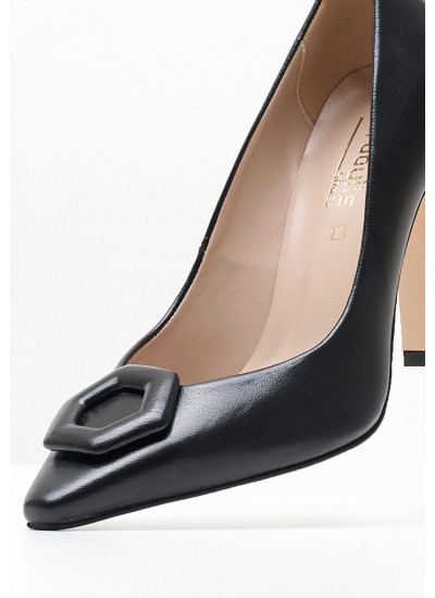 Women Pumps & Peeptoes High 2345.93506 Black Leather Mortoglou