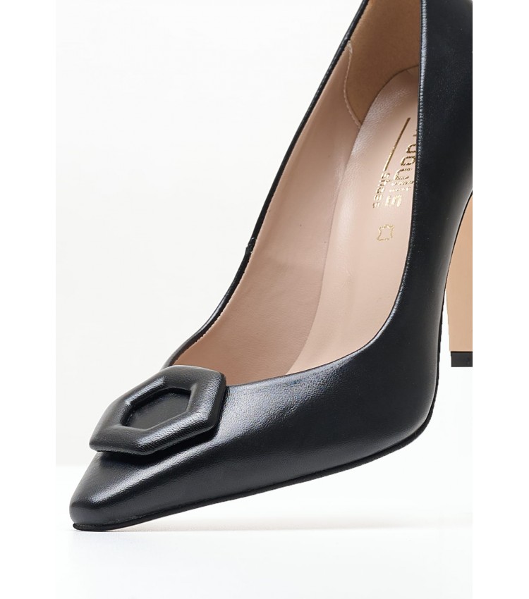 Women Pumps & Peeptoes High 2345.93506 Black Leather Mortoglou