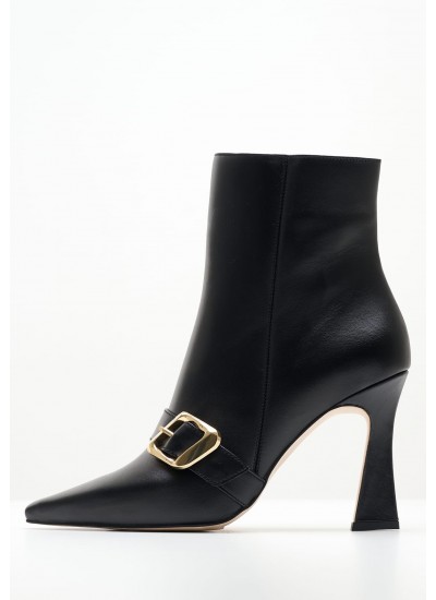 Women Boots 2356.95804 Black Leather Mortoglou