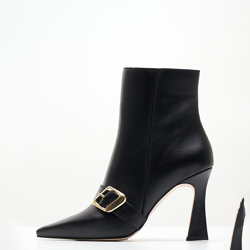 Women Boots 2356.95804 Black Leather Mortoglou