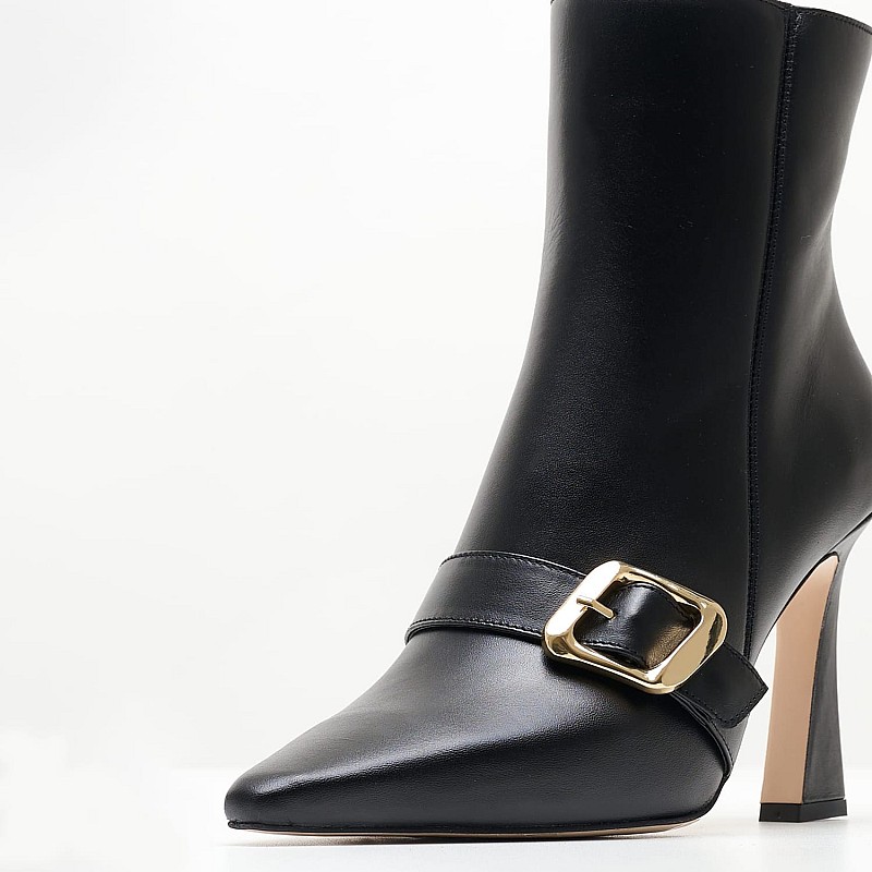 Women Boots 2356.95804 Black Leather Mortoglou