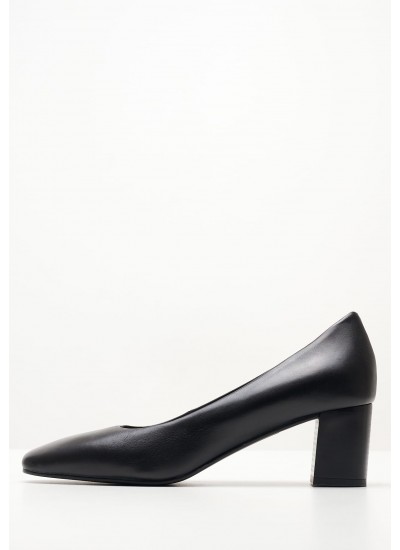 Women Casual Shoes WF56551 Black Fabic Keds