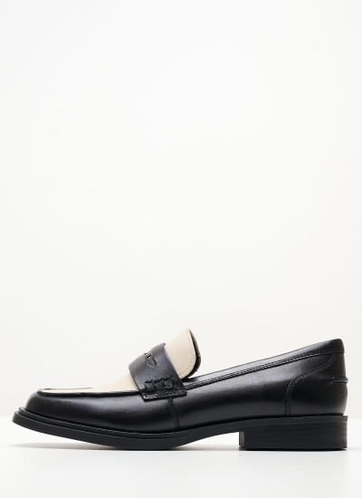 Γυναικεία Μοκασίνια 24203 Μαύρο ECOleather Tamaris