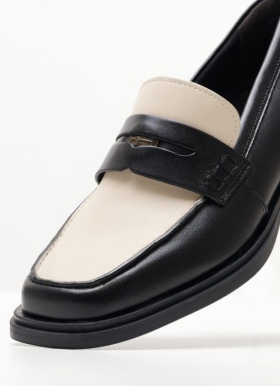 Γυναικεία Μοκασίνια 24203 Μαύρο ECOleather Tamaris