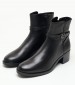 Women Boots 25017 Black Leather Tamaris