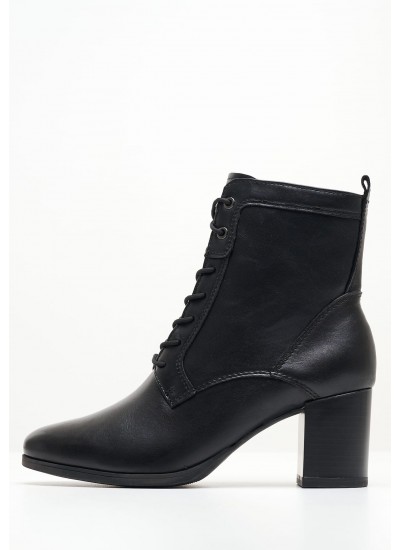 Women Boots 25103 Black Leather Tamaris