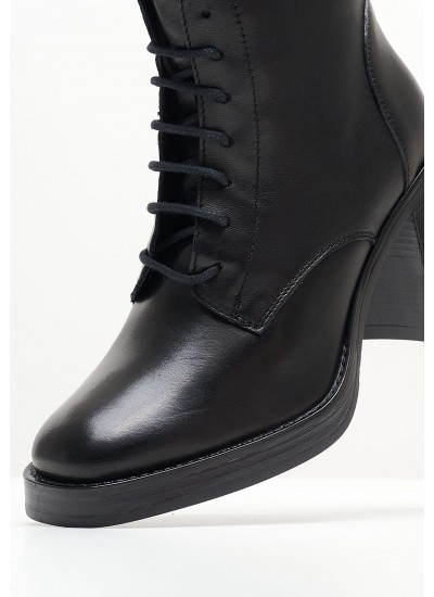 Women Boots 25114 Black Leather Tamaris