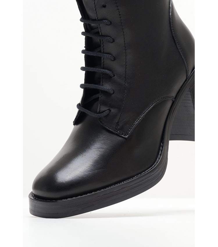 Women Boots 25114 Black Leather Tamaris