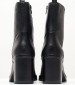 Women Boots 25114 Black Leather Tamaris