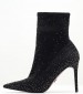 Women Boots 25304 Black ECOsuede Tamaris