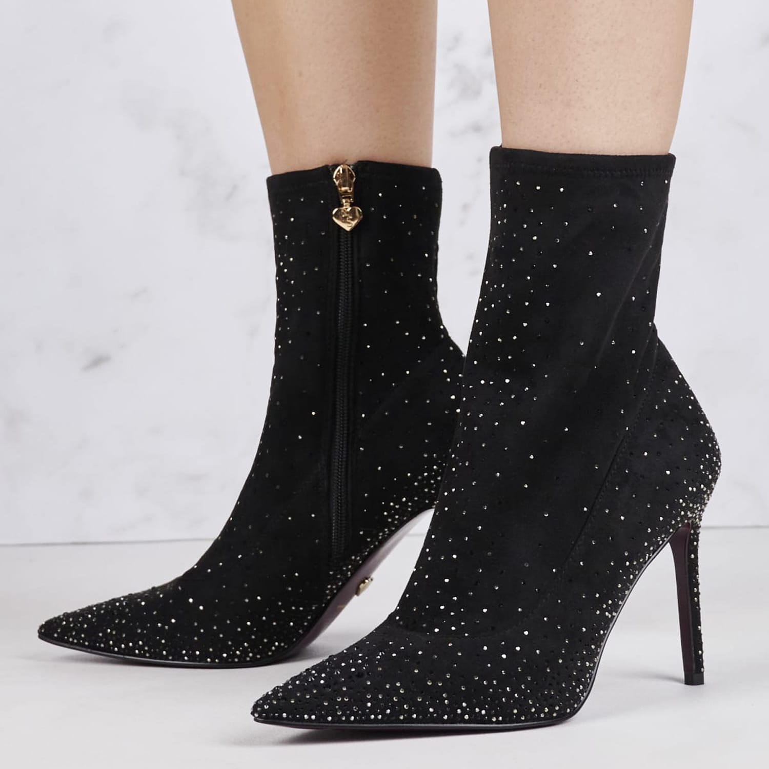 Γυναικεία Μποτάκια 25304 Μαύρο ECOsuede Tamaris Γυναικεία Μποτάκια 25304 Μαύρο ECOsuede Tamaris