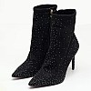 Γυναικεία Μποτάκια 25304 Μαύρο ECOsuede Tamaris Γυναικεία Μποτάκια 25304 Μαύρο ECOsuede Tamaris