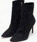 Women Boots 25304 Black ECOsuede Tamaris