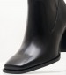 Women Boots 25313 Black Leather Tamaris