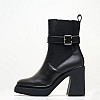 Γυναικεία Μποτάκια 25319 Μαύρο ECOleather Tamaris Μποτάκια Tamaris 25319-Black
