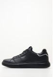 Men Casual Shoes Eaton.Basic.2 Black Leather Pepe Jeans