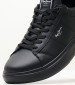 Men Casual Shoes Eaton.Basic.2 Black Leather Pepe Jeans