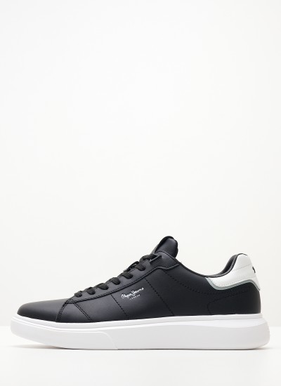 Ανδρικά Παπούτσια Casual U.Spherica.E Μπλε Δέρμα Geox
