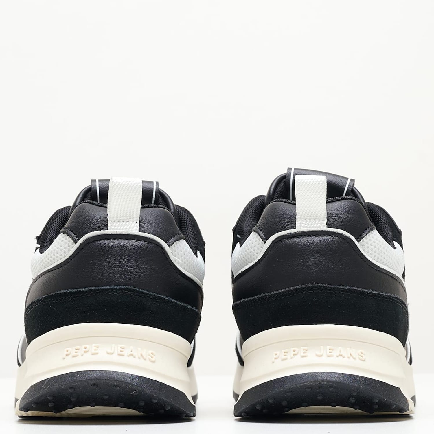 Men Casual Shoes Joy.Leather Black Leather Pepe Jeans Men Casual Shoes Joy.Leather Black Leather Pepe Jeans