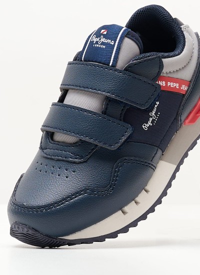 Παιδικά Παπούτσια Casual Low.Snk Πράσινο ECOleather Tommy Hilfiger