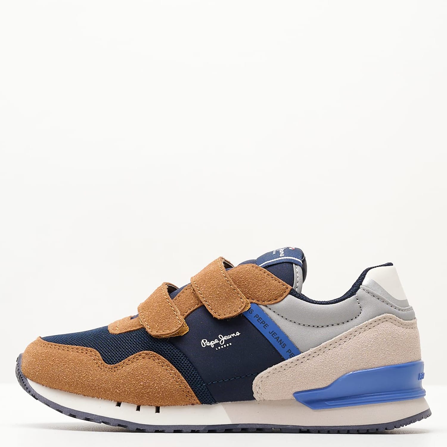 Παιδικά Παπούτσια Casual London.Forest Μπλε ECOsuede Pepe Jeans