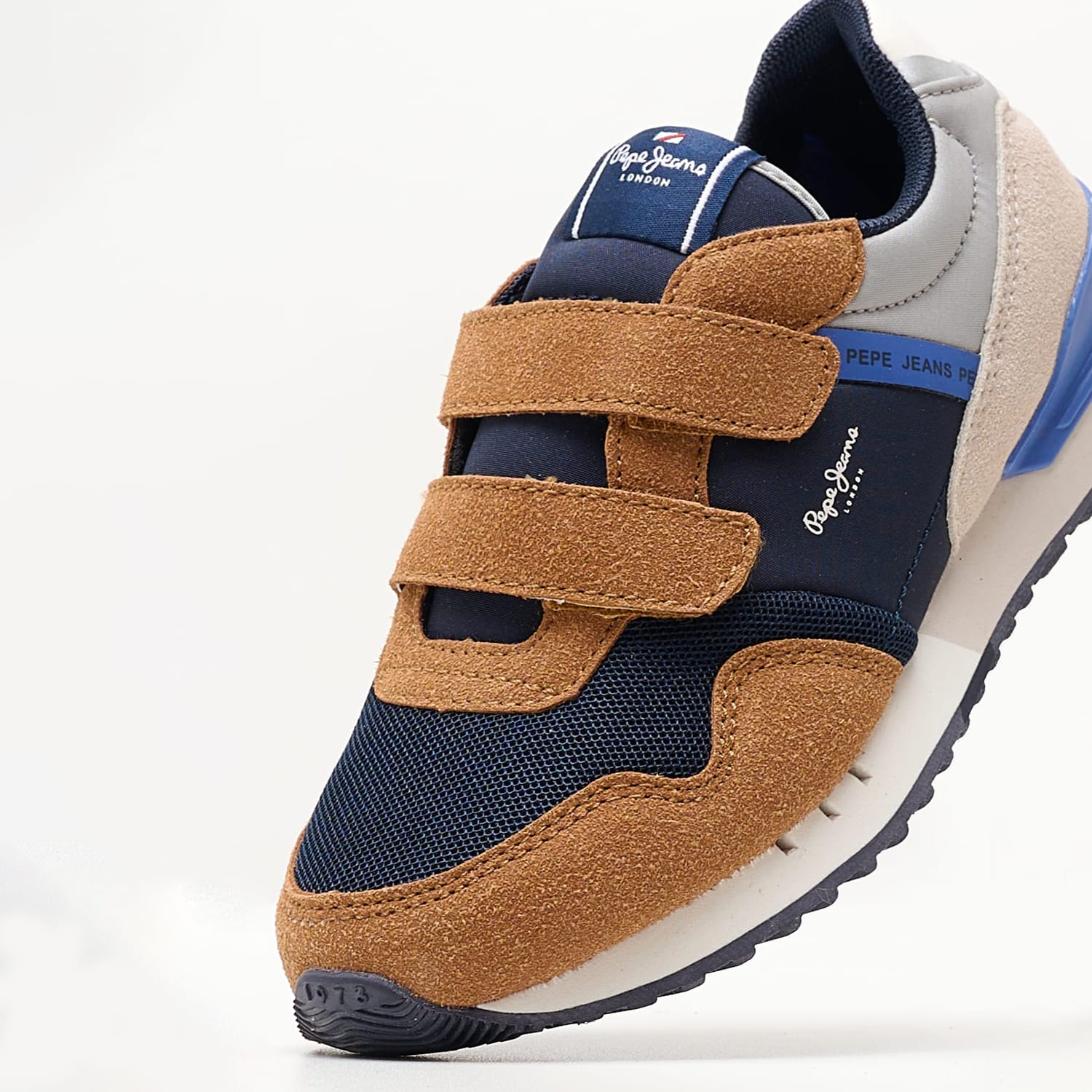 Παιδικά Παπούτσια Casual London.Forest Μπλε ECOsuede Pepe Jeans