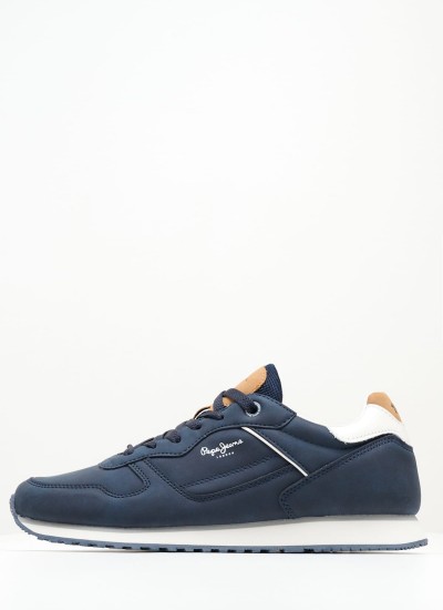 Ανδρικά Παντελόνια Callen.Crop Μαύρο Πολυεστέρα Pepe Jeans